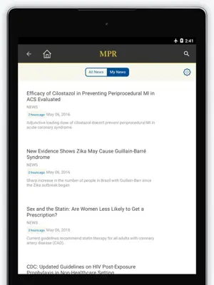 MPR android App screenshot 5